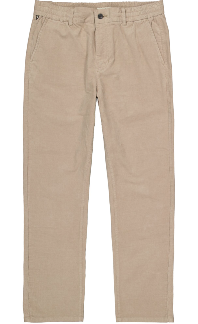Broek fijne ribfluweel 4162-limestone