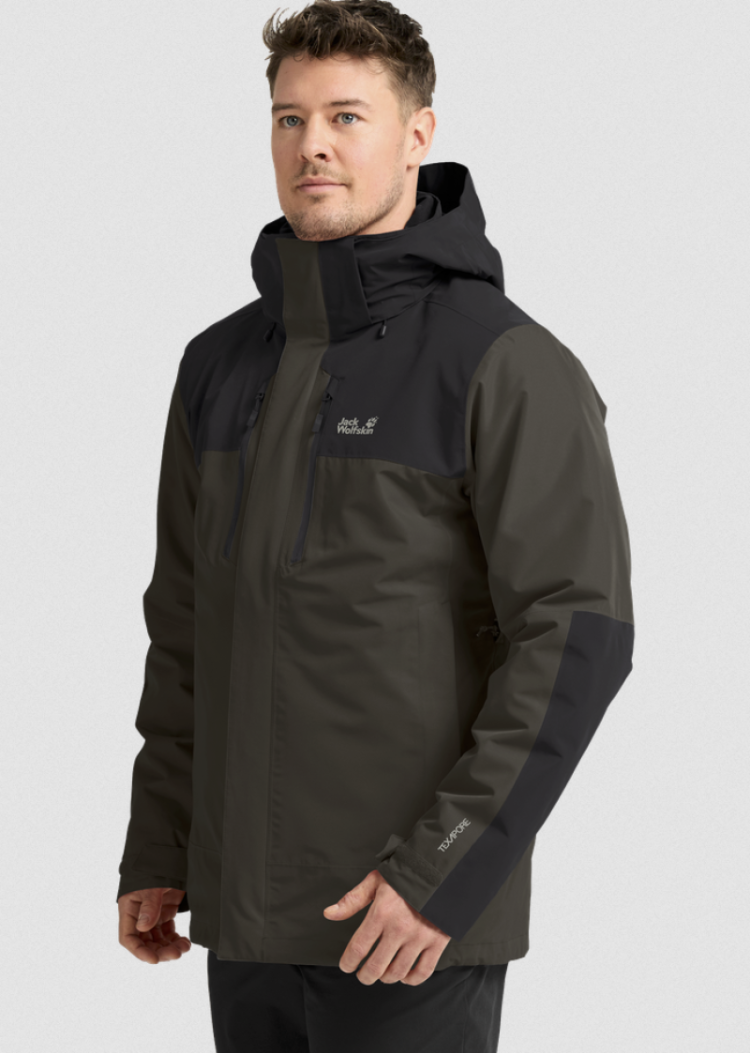 Jasper Pro 3in1 Jacket Men E0205 Obsidian Moss