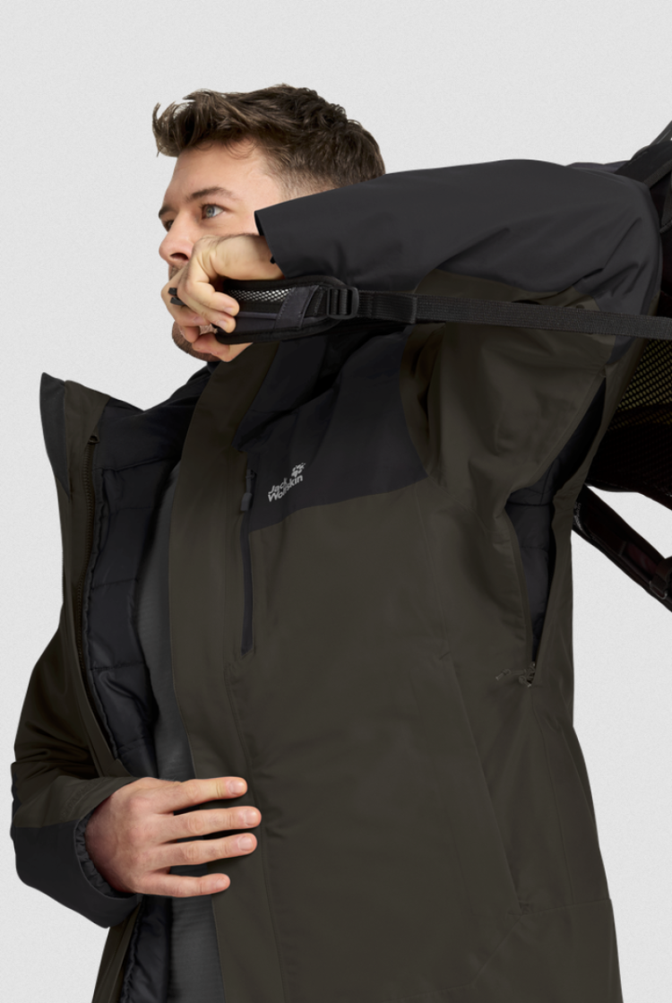 Jasper Pro 3in1 Jacket Men E0205 Obsidian Moss