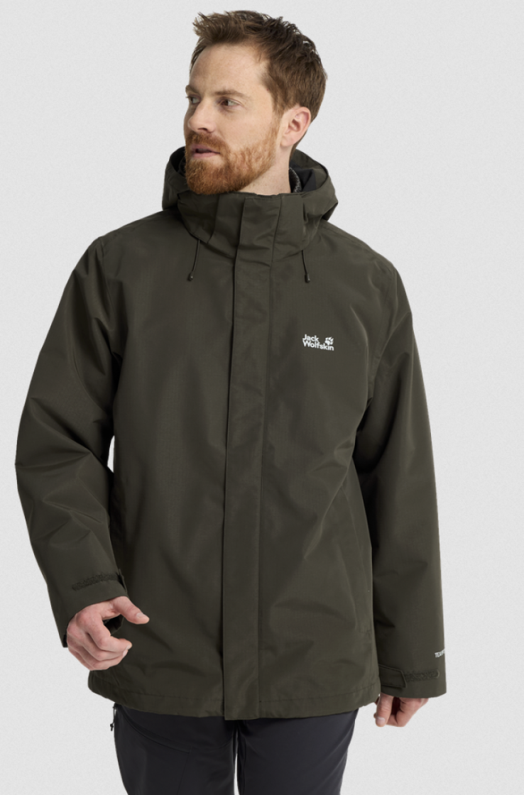 Pinetrail 3in1 Jacket Men E0205 Obsidian 