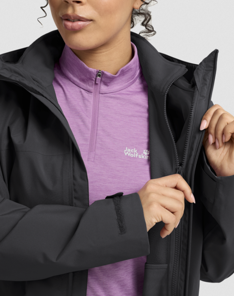 Moonrise 2 3in1 Jkt Women 6000 Black