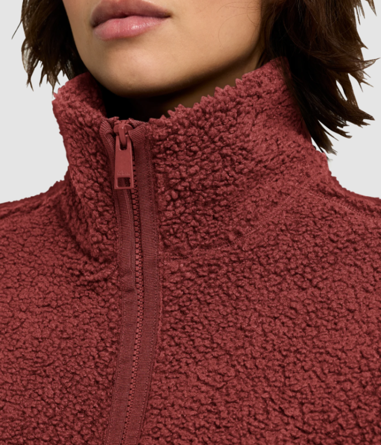 High Curl Jkt Women J0211 Merlot
