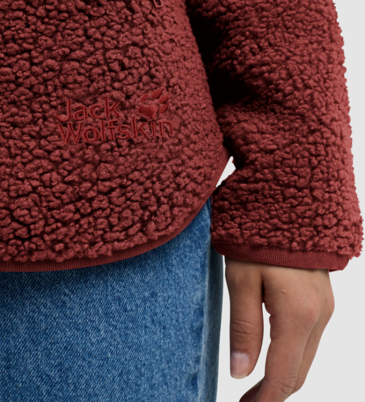 High Curl Jkt Women J0211 Merlot