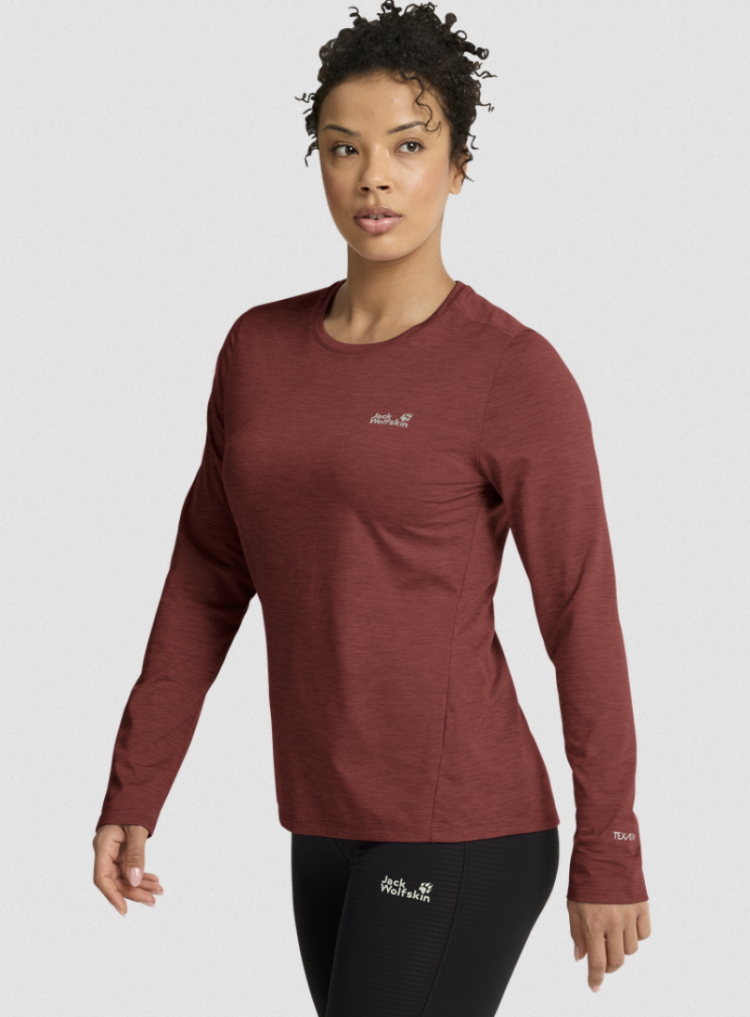Trail LS Women J0211 Merlot