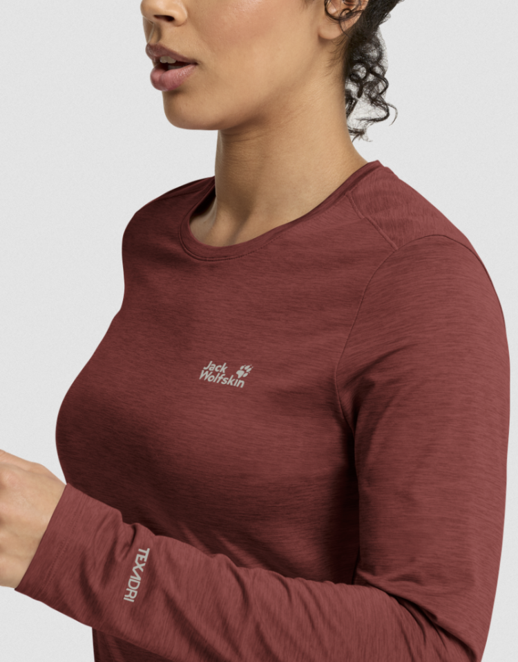 Trail LS Women J0211 Merlot