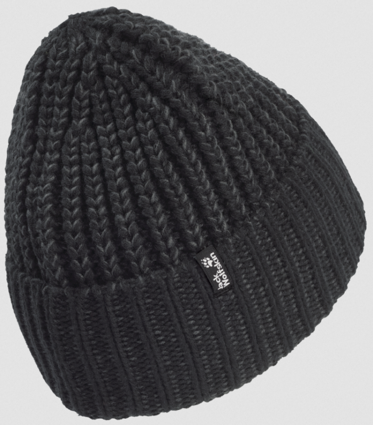 Badge Paw Beanie 6000 Black