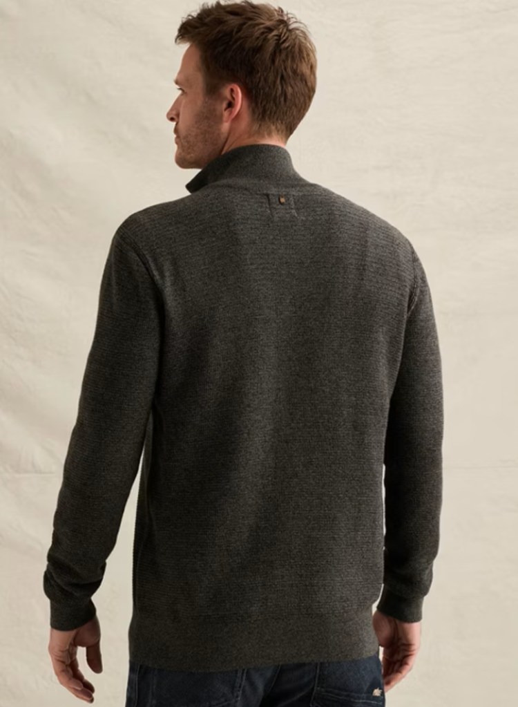 Pull halve rits ACTIE 9067 Jet Black