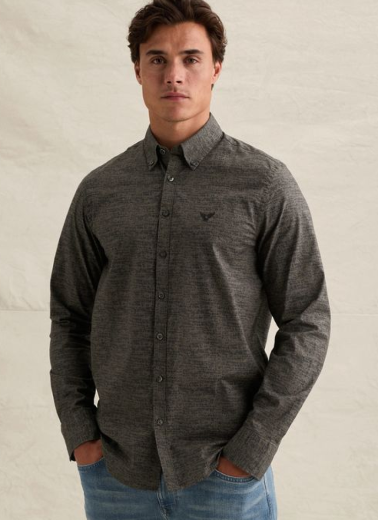 Hemd lm print  9140 Obsidian