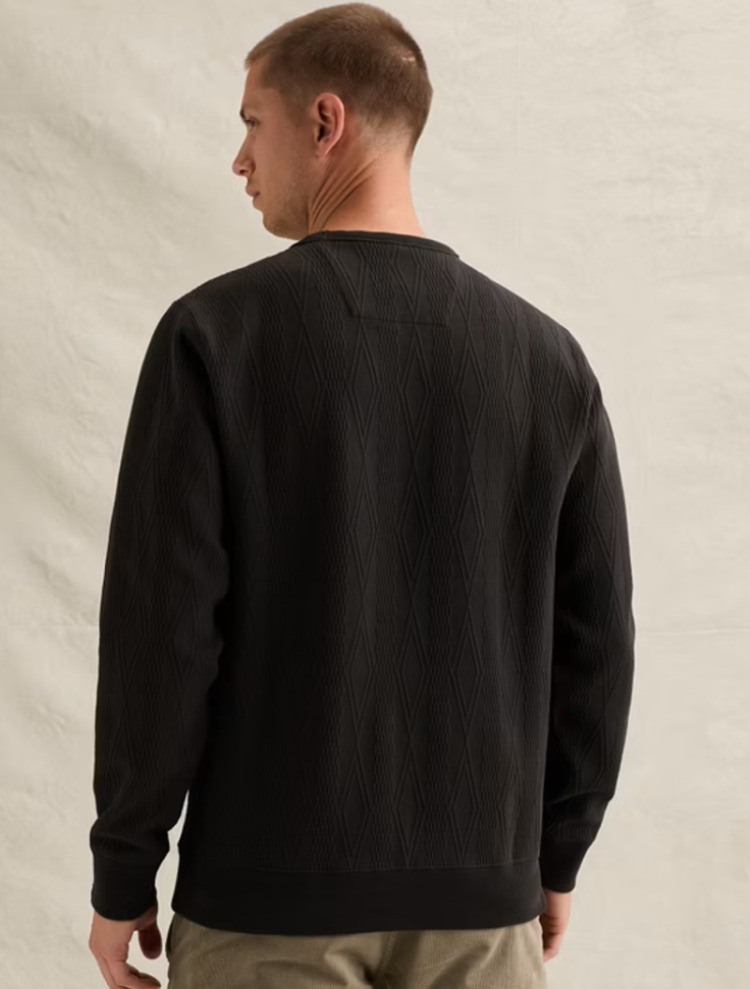 Sweater tst print  9140 Obsidian