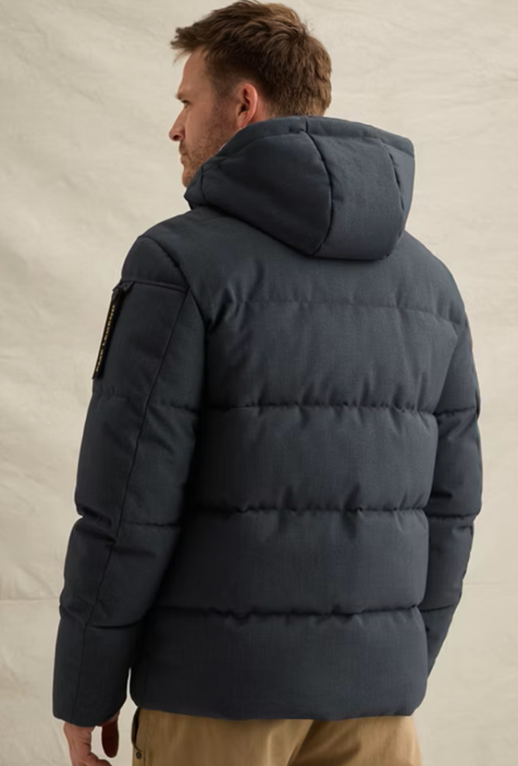 Jas dikker doorstikt mat pels in kraag Yetcraft 5281 Salute