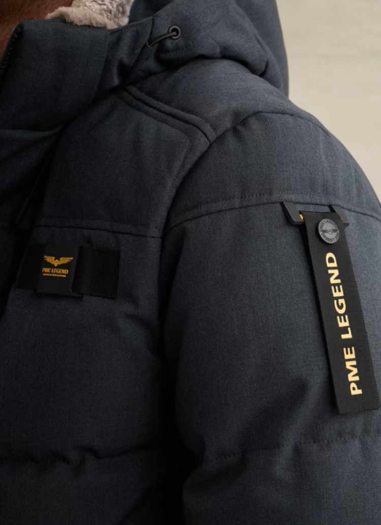 Jas dikker doorstikt mat pels in kraag Yetcraft 5281 Salute