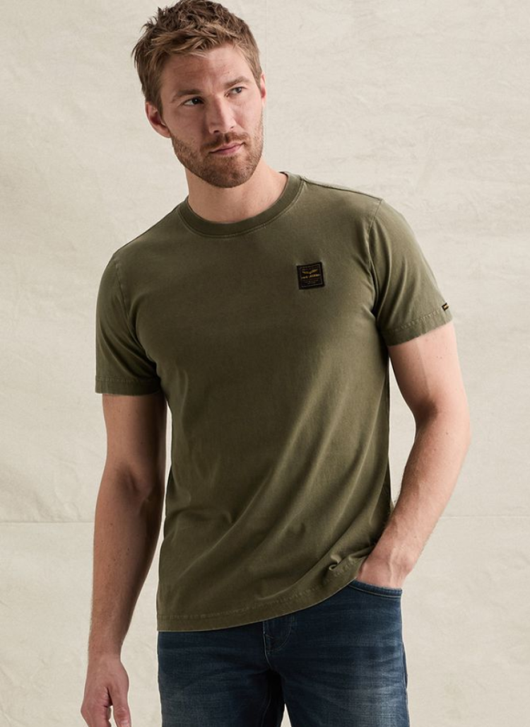 T-shirt effen basic 6447 Kalamata