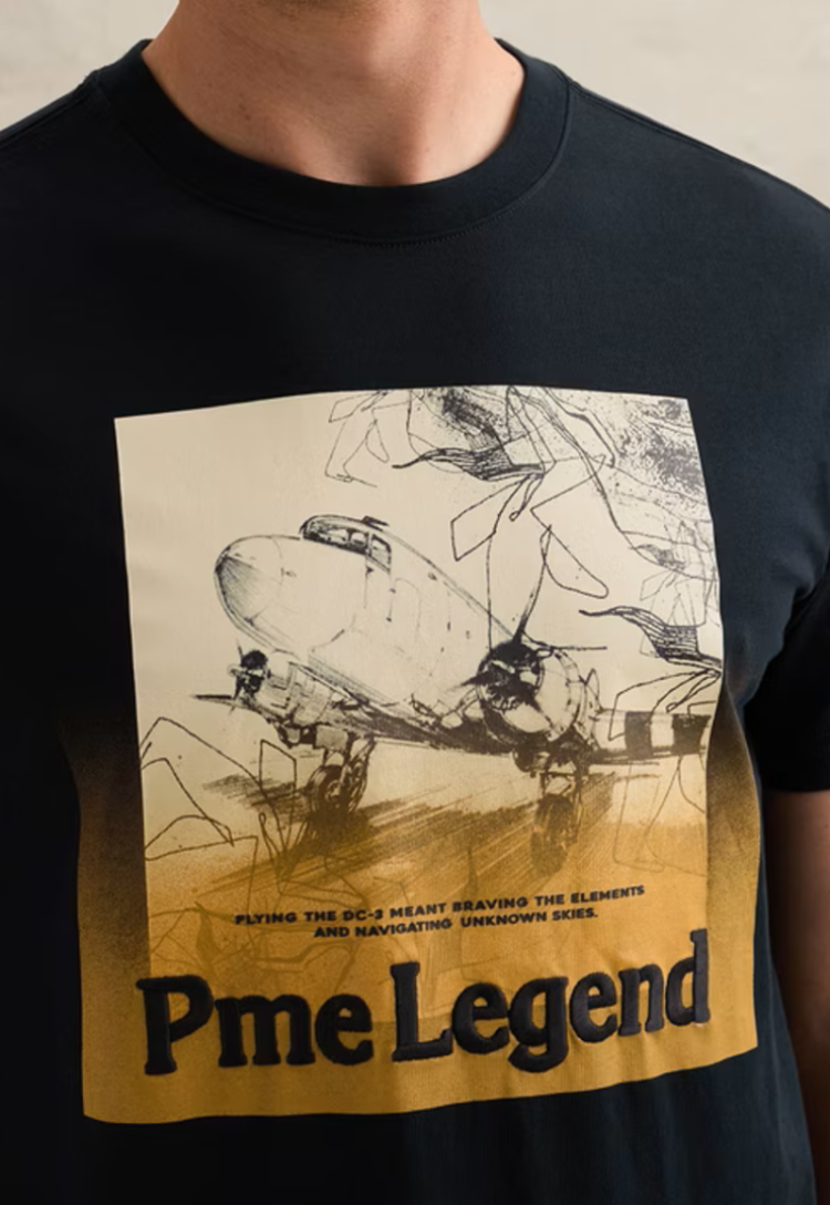 T-shirt km vliegtuig in kader 5281 Salute