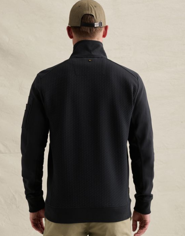 Sweatcardigan met structuur effen 5281 Salute