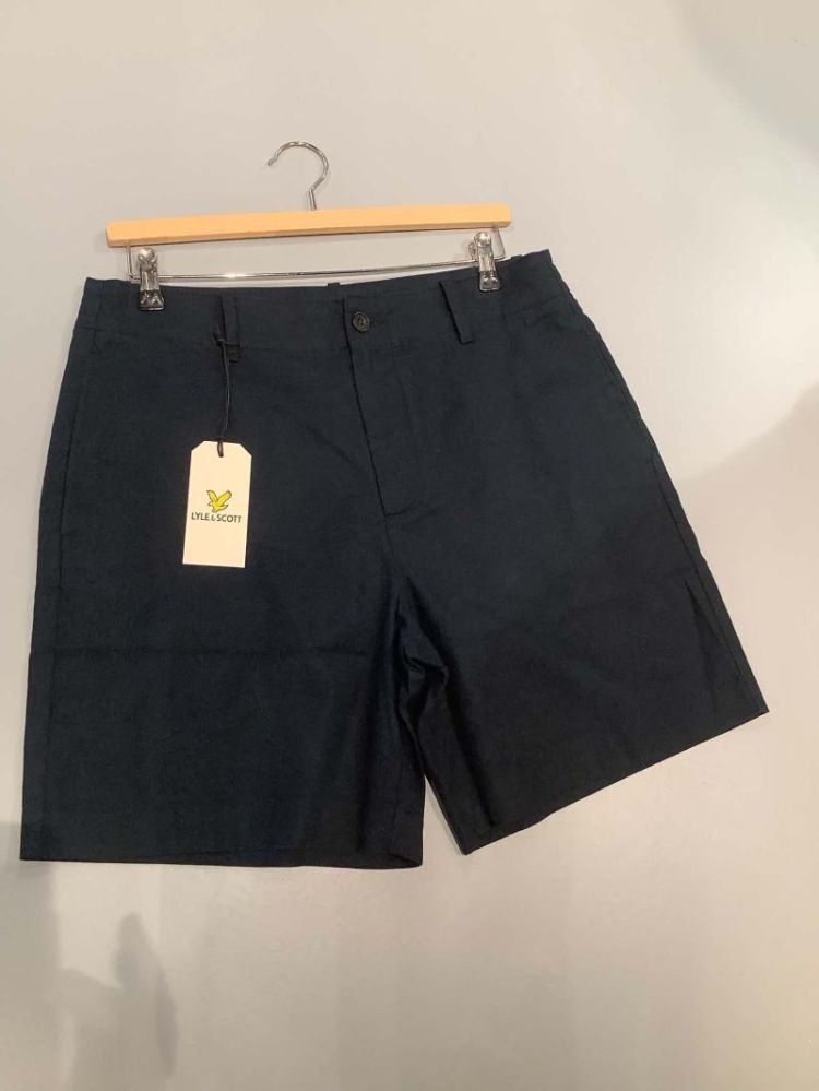Relaxed short linnen X898 carbon
