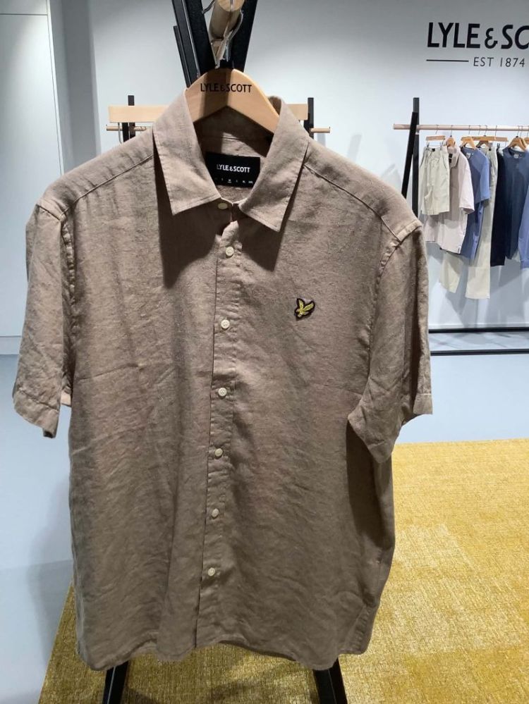 Hemd km relaxed fit linnenmix Y129 Lint