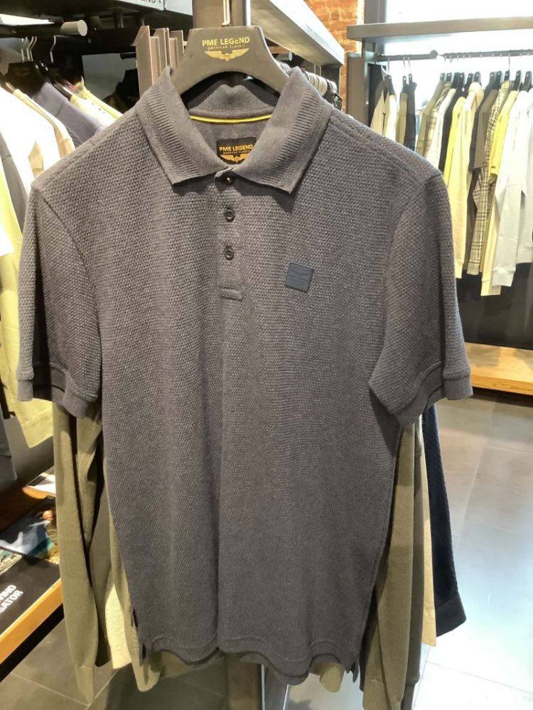Polo met fijne structuur 5281 Salute