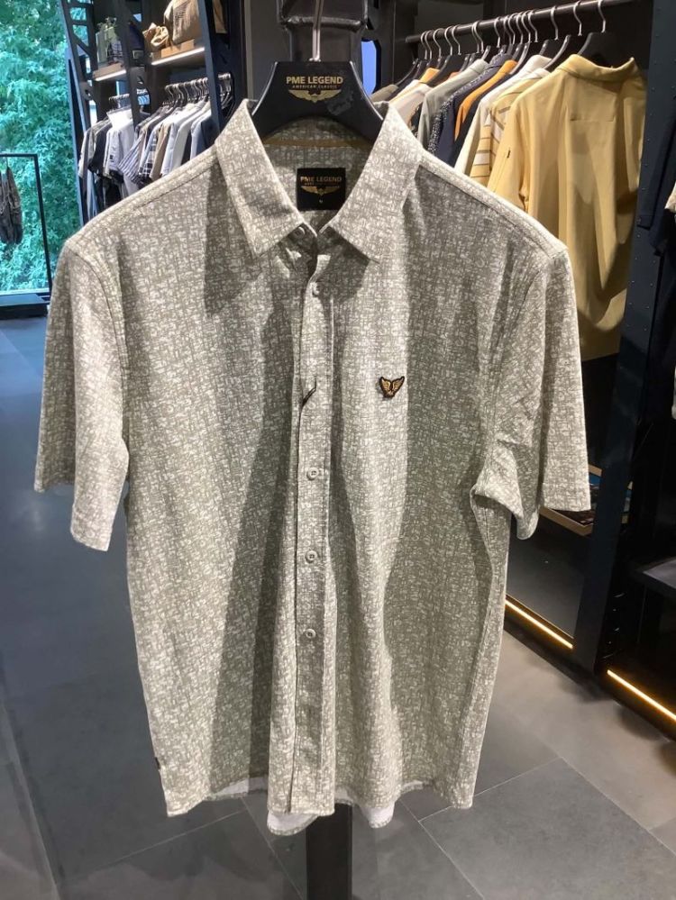 Polohemd pique km AOP 6412 Abbey Ston