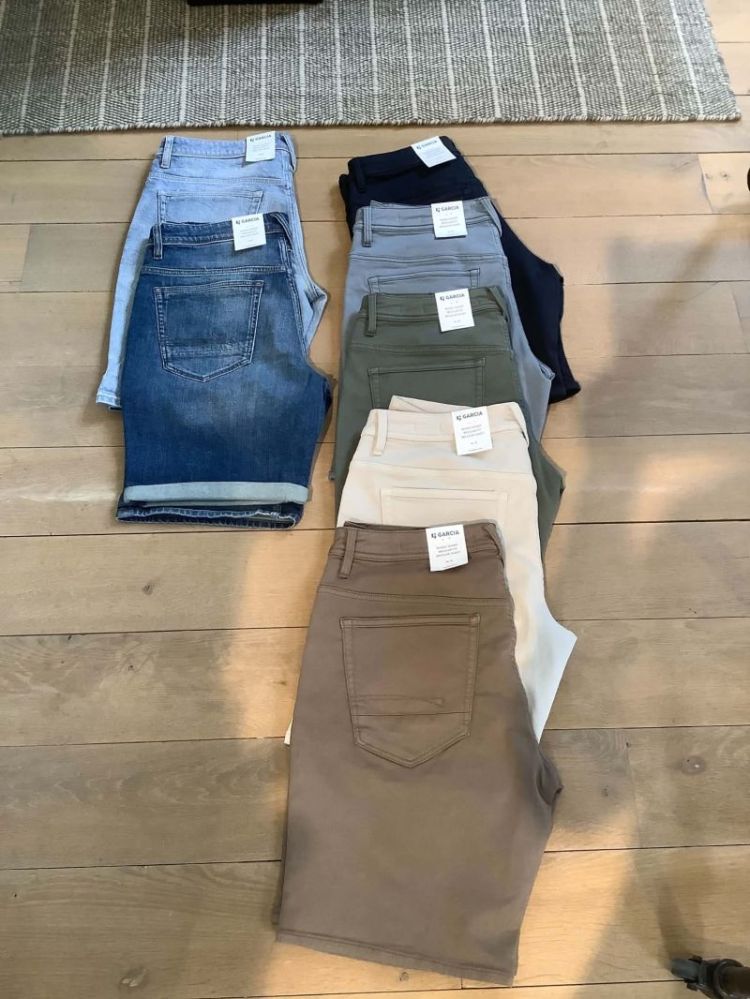 Russo short stretch zonder touwtjes 4190-earthy bro