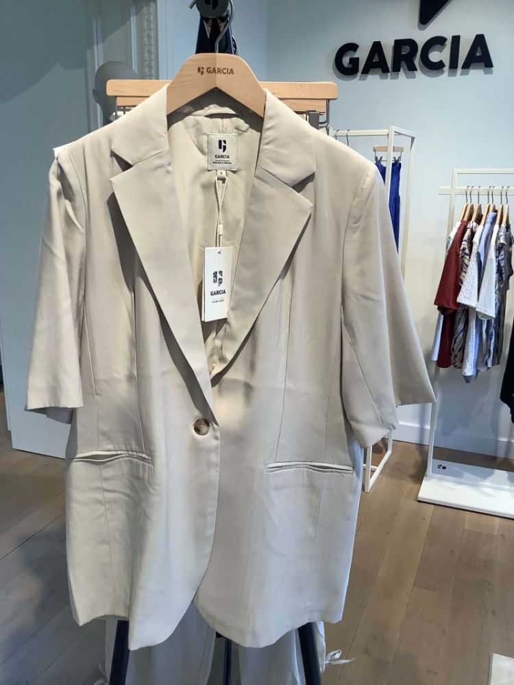 Blazer km langer model 2943-ivory